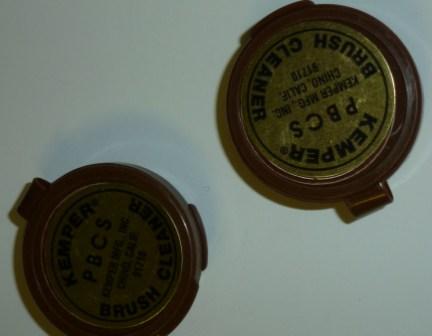 Brush cleaner soap